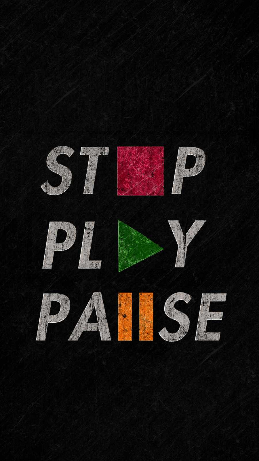 Stop Play Pause IPhone Wallpaper  IPhone Wallpapers