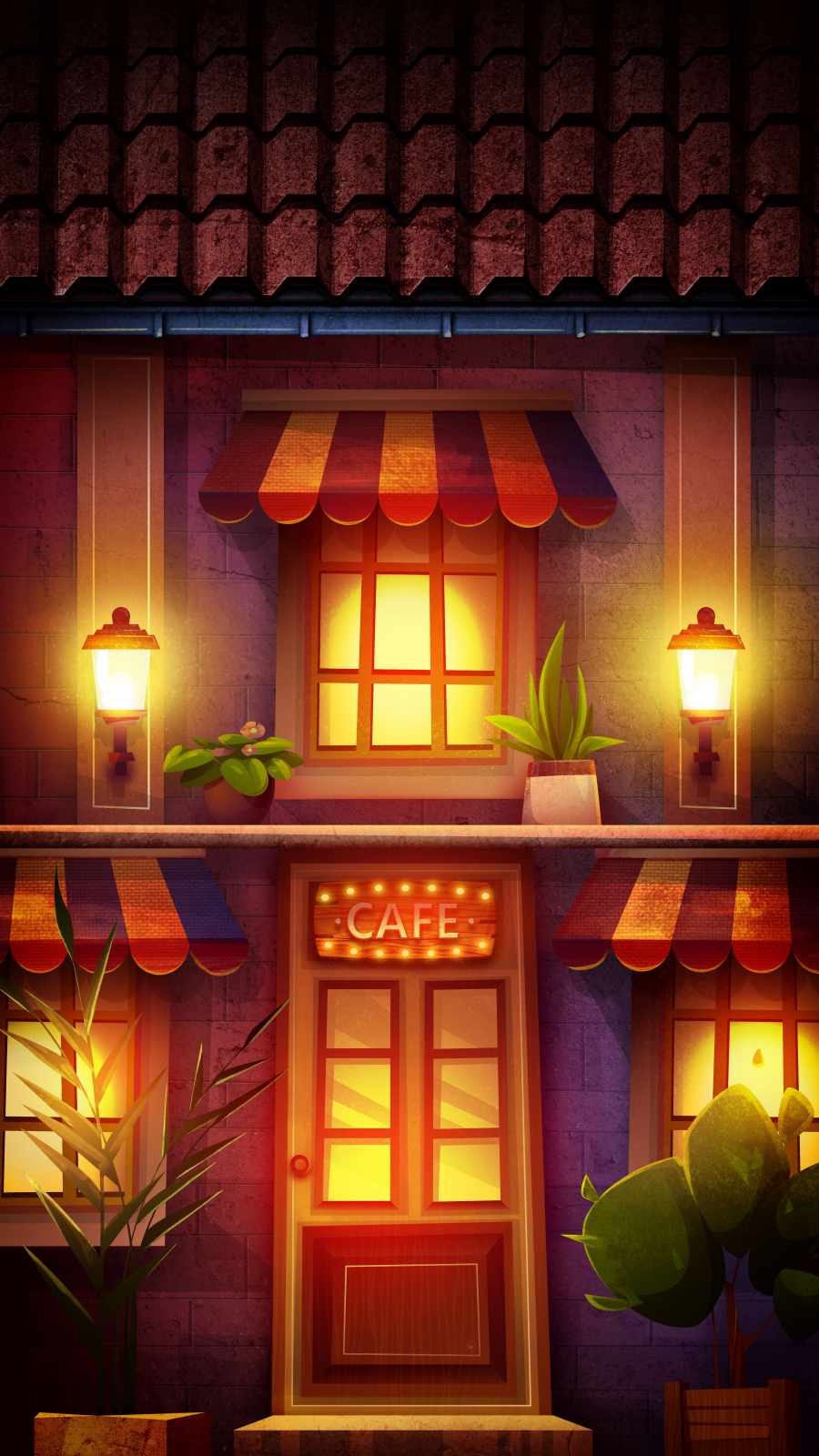 CAFE 4K IPhone Wallpaper  IPhone Wallpapers