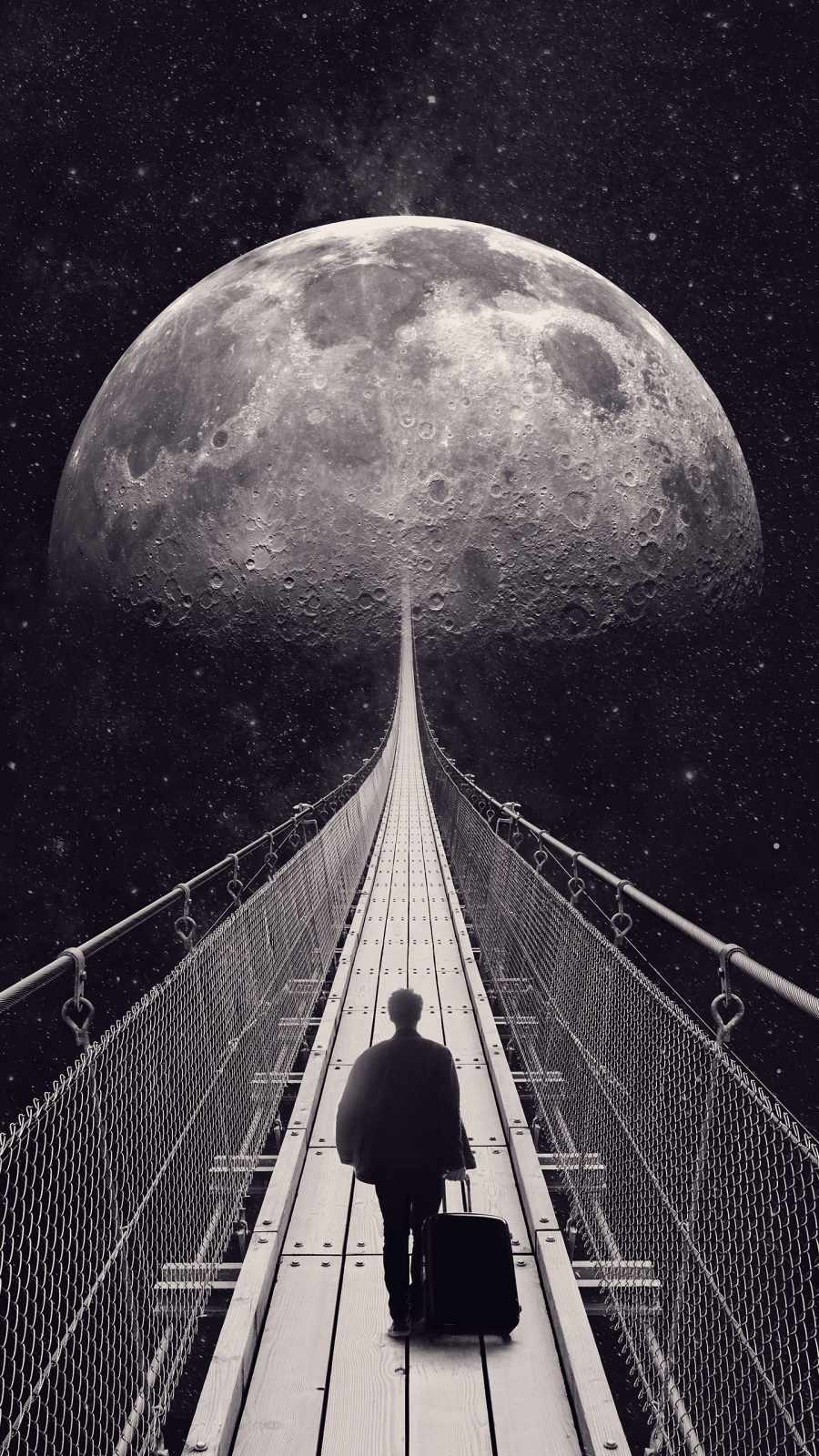 Moon Trip 4K IPhone Wallpaper  IPhone Wallpapers