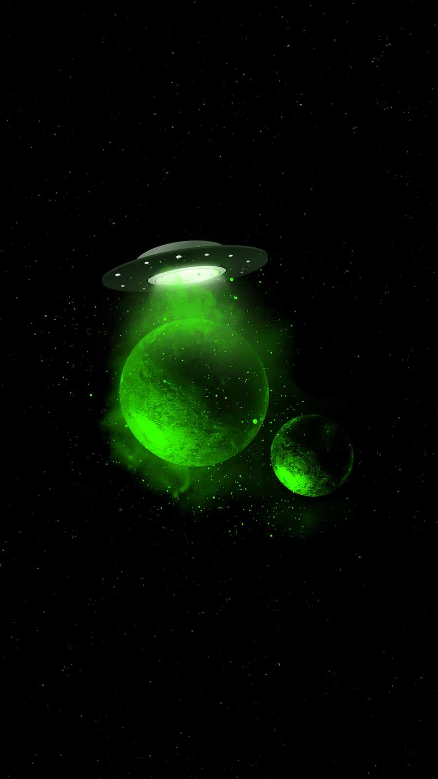 Space UFO HD IPhone Wallpaper  IPhone Wallpapers