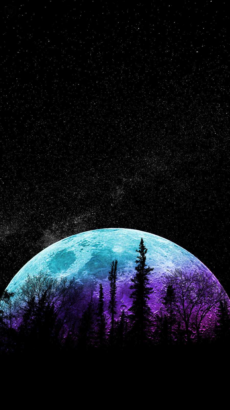 Moon Wallpaper for iPhone 11 Pro Max X 8 7 6  Free Download on  3Wallpapers