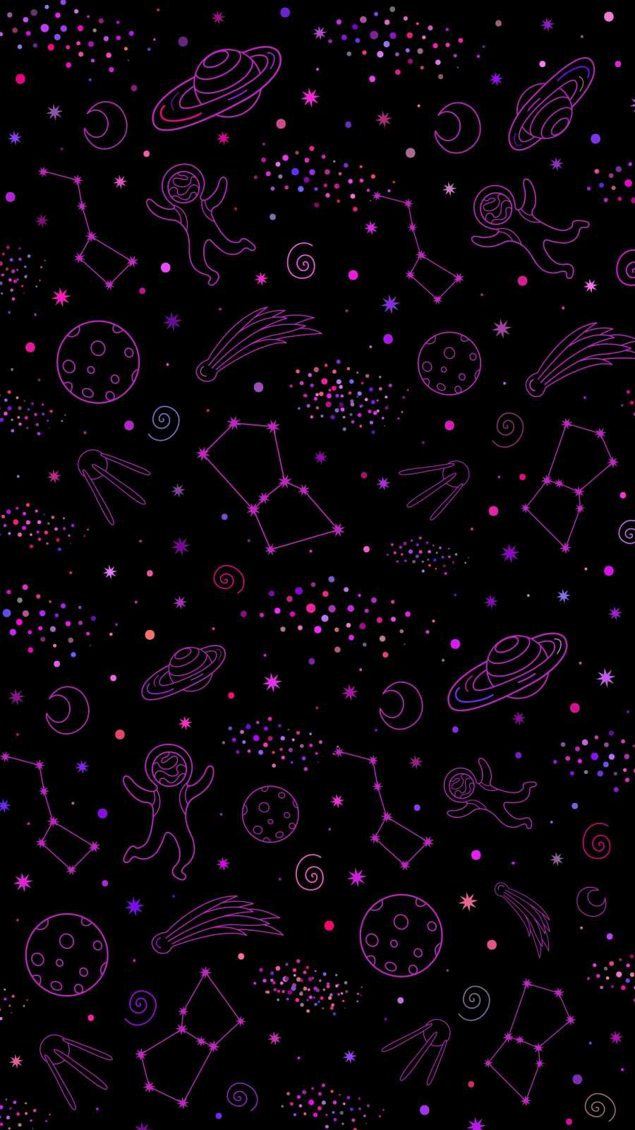 Space Patterns IPhone 13 Wallpaper  IPhone Wallpapers