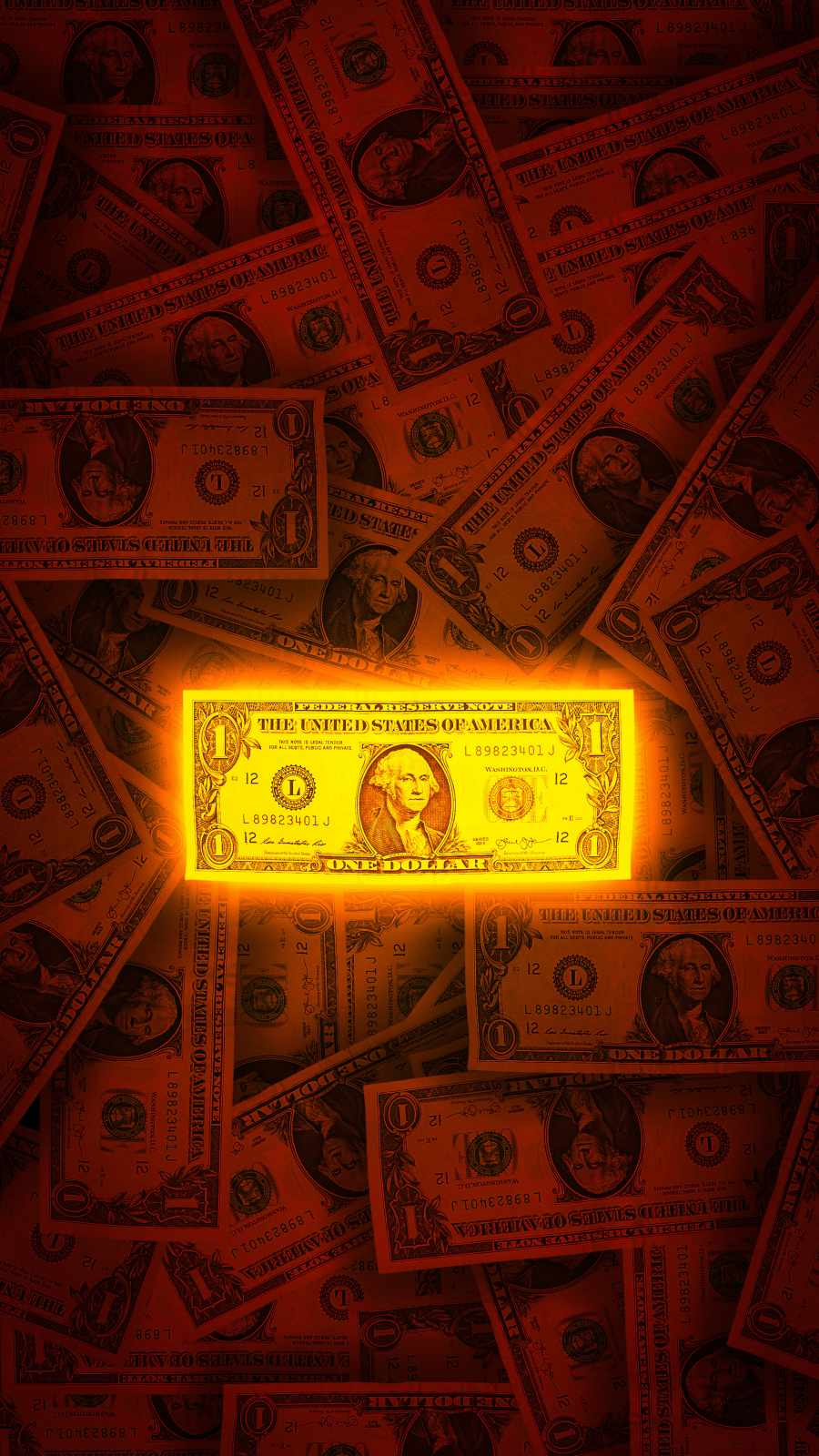 Download 4K Supreme One Dollar Money Wallpaper  Wallpaperscom