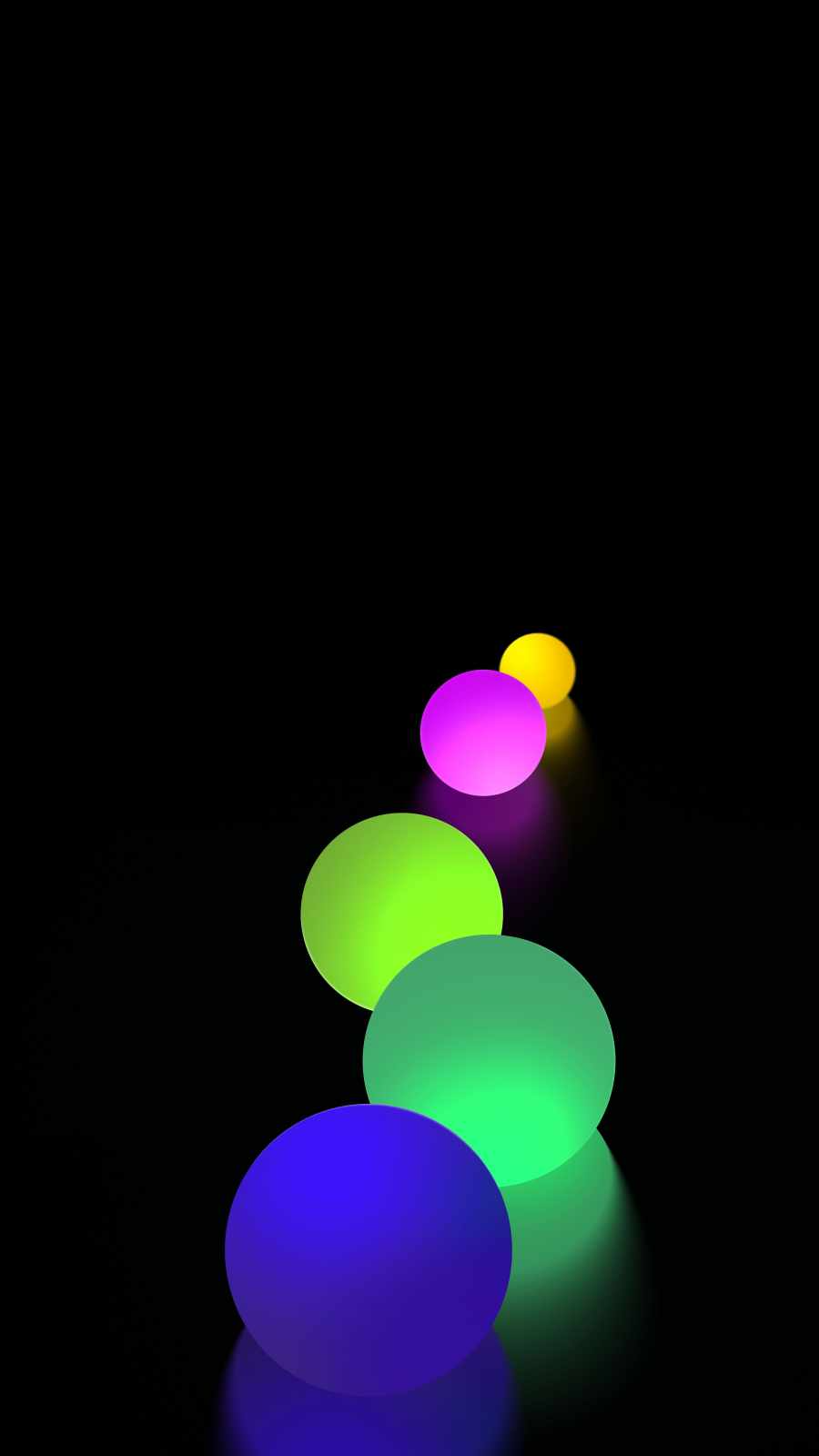 Amoled Colorful Balls IPhone Wallpaper  IPhone Wallpapers