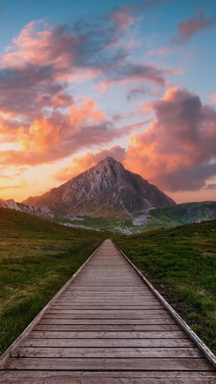 Path To Mountain IPhone Wallpaper  IPhone Wallpapers