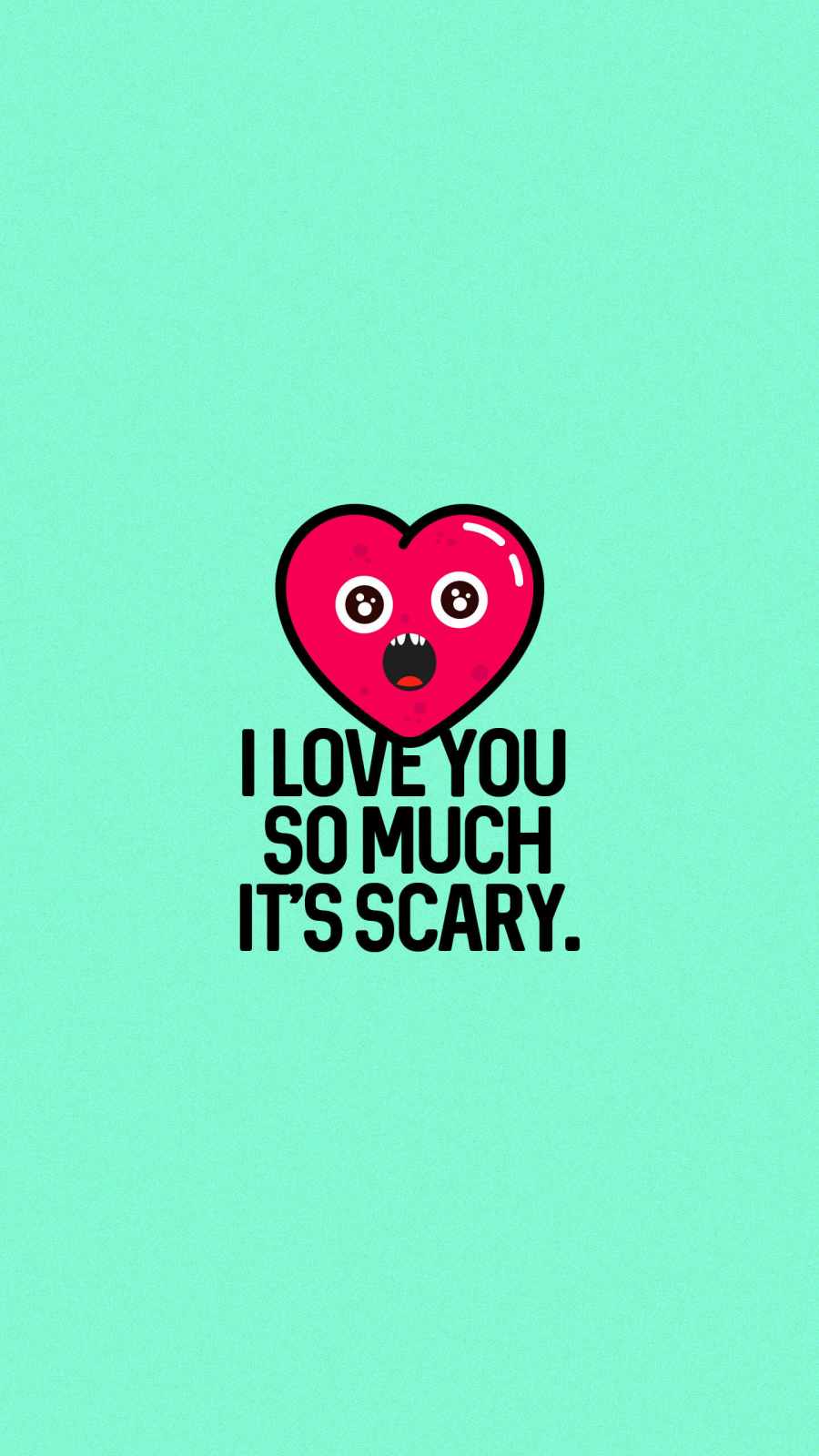 Scary Love IPhone Wallpaper  IPhone Wallpapers