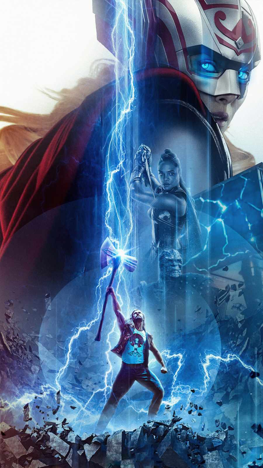 The Thor Love And Thunder IPhone Wallpaper  IPhone Wallpapers