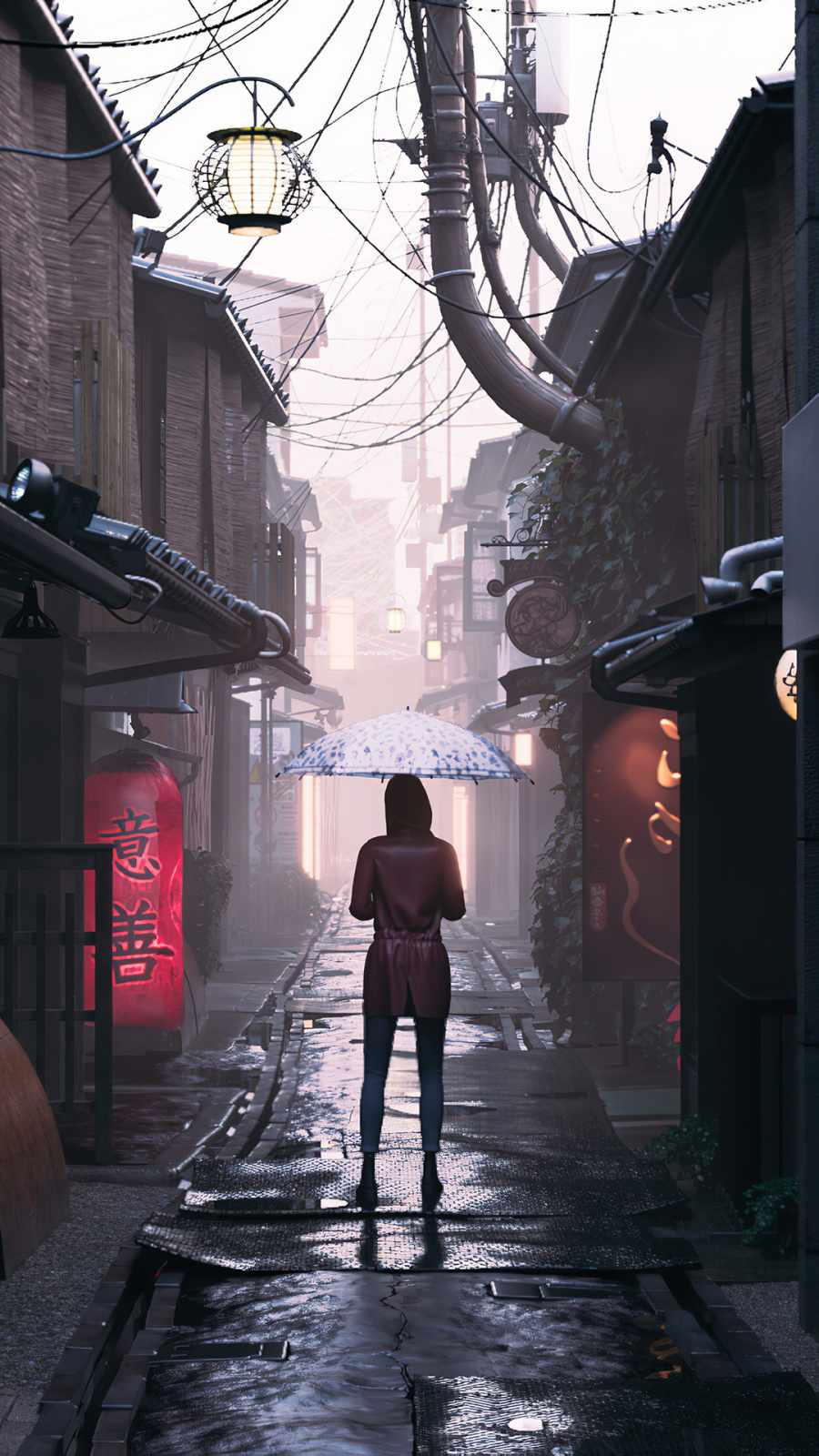 The Alley IPhone Wallpaper  IPhone Wallpapers