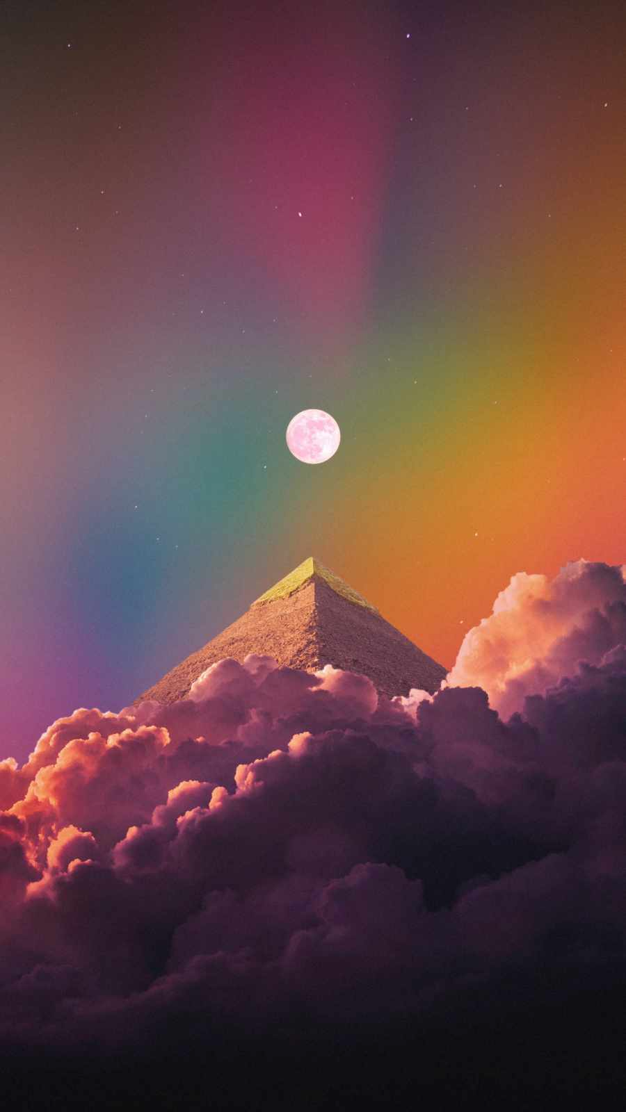 Pyramid Moon IPhone Wallpaper  IPhone Wallpapers