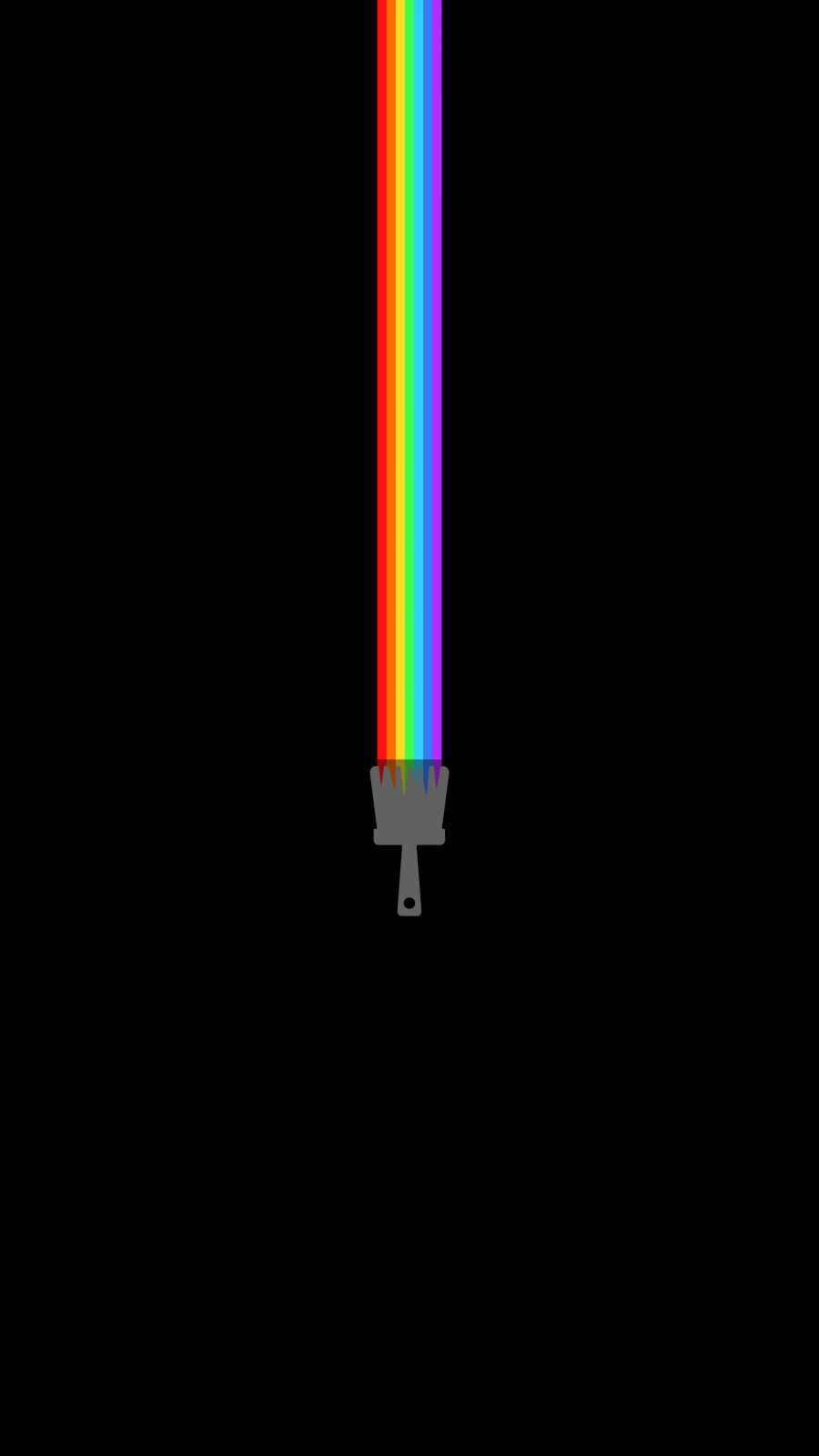 Amoled Paint Brush IPhone Wallpaper  IPhone Wallpapers
