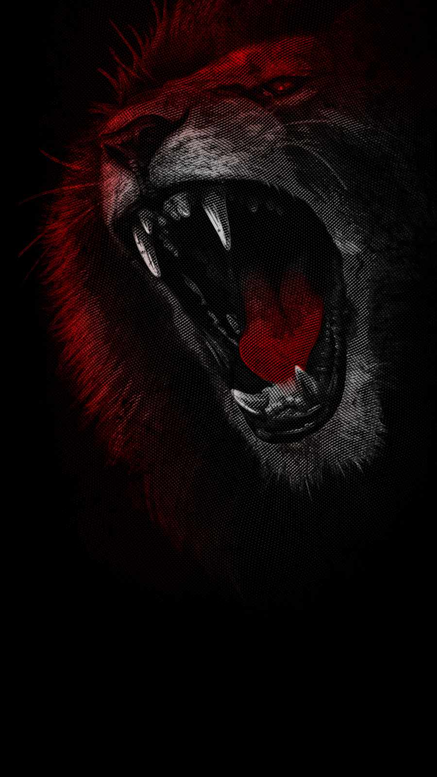 Lion Roar IPhone Wallpaper  IPhone Wallpapers