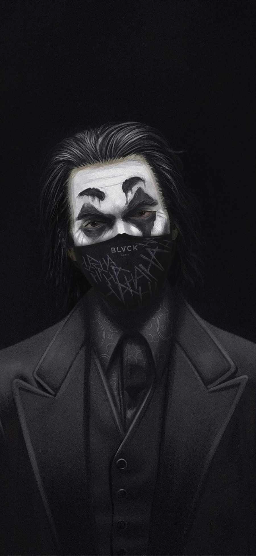 All Black Joker IPhone Wallpaper  IPhone Wallpapers