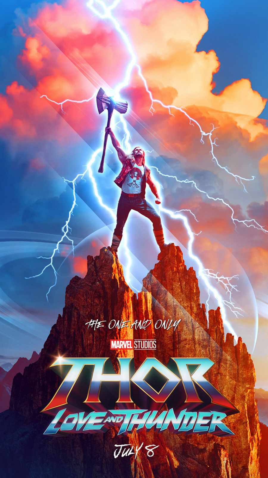 Thor Love And Thunder Poster IPhone Wallpaper  IPhone Wallpapers