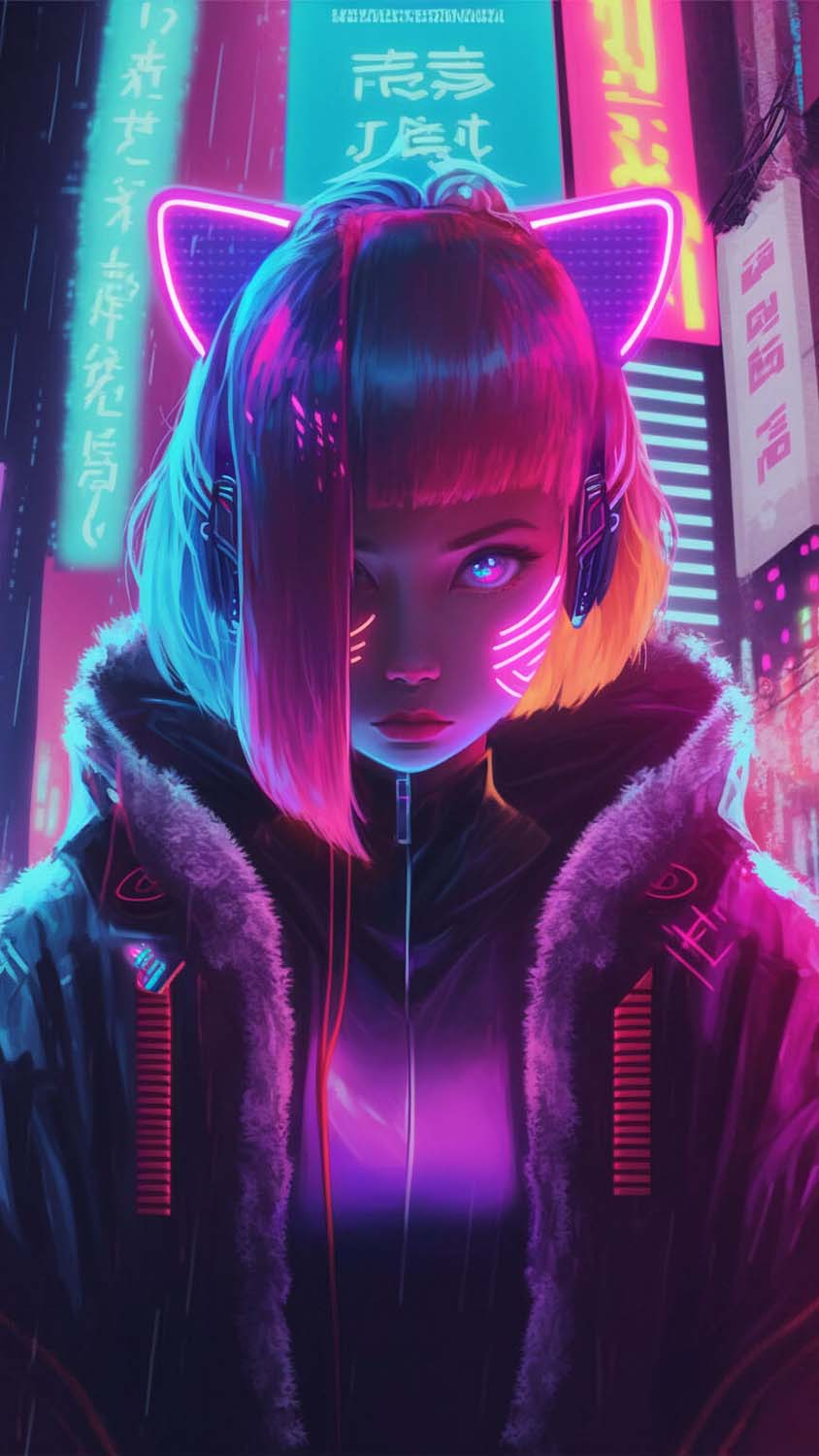 Cyberpunk girl HD wallpapers  Pxfuel