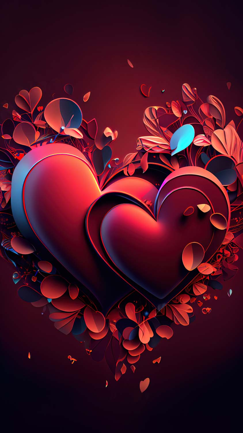 Hearts Love IPhone Wallpaper HD  IPhone Wallpapers