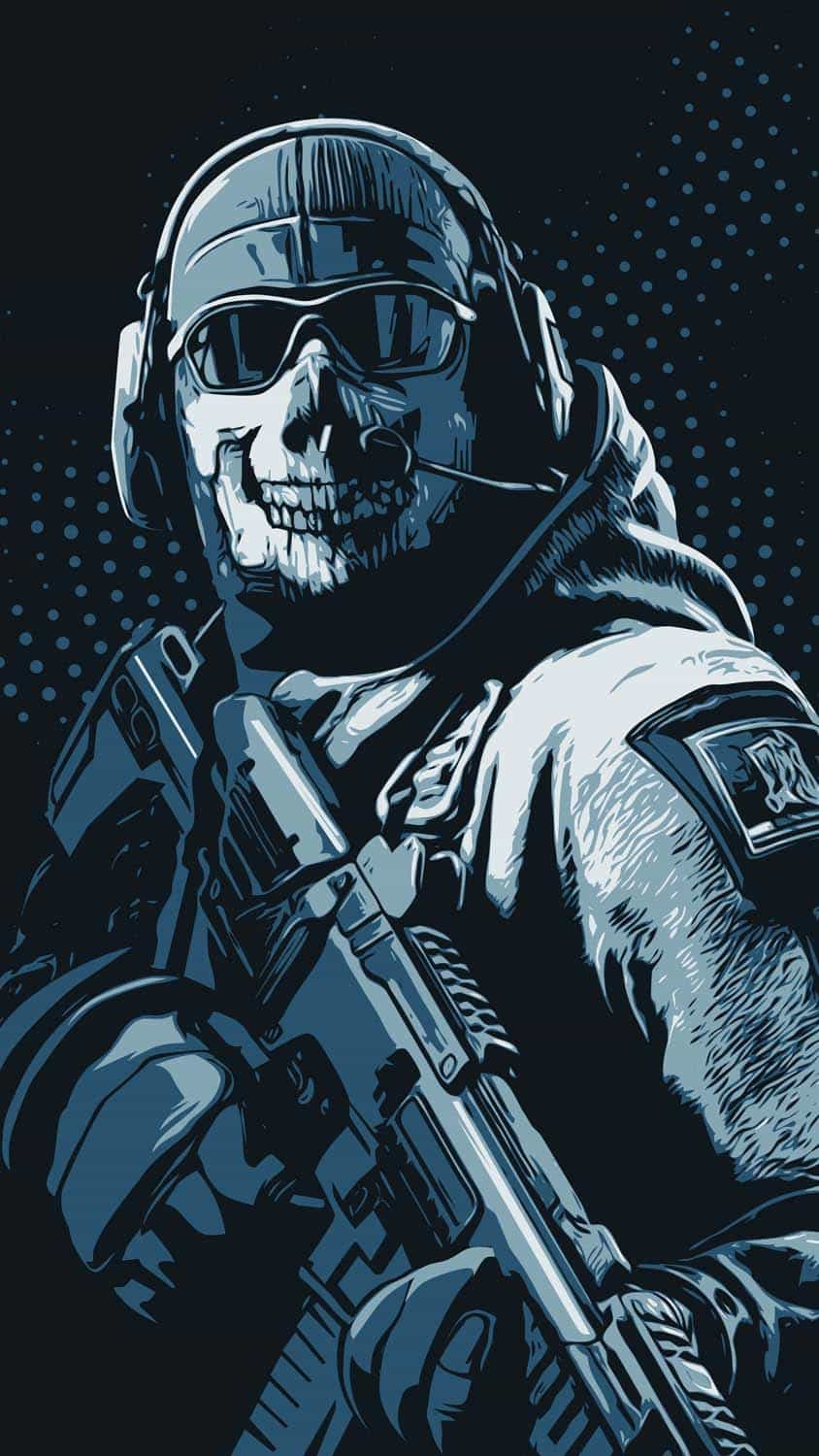 Ghost Call Of Duty IPhone Wallpaper HD 1  IPhone Wallpapers