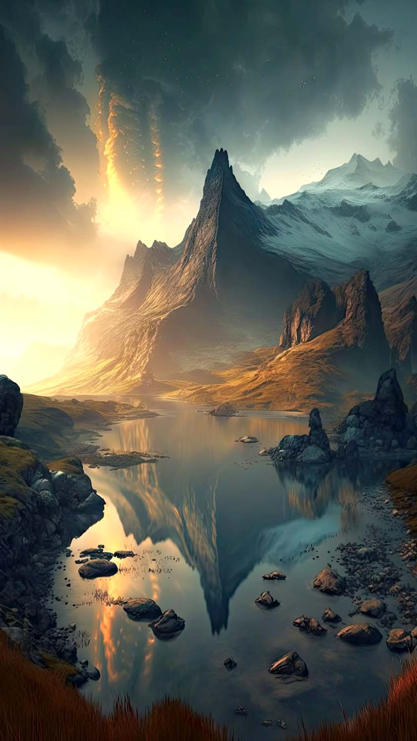 Water Reflection Mountain IPhone Wallpaper HD  IPhone Wallpapers