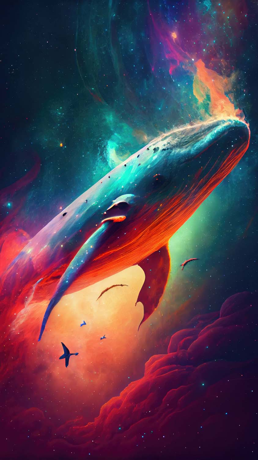 Space Whale IPhone Wallpaper HD  IPhone Wallpapers