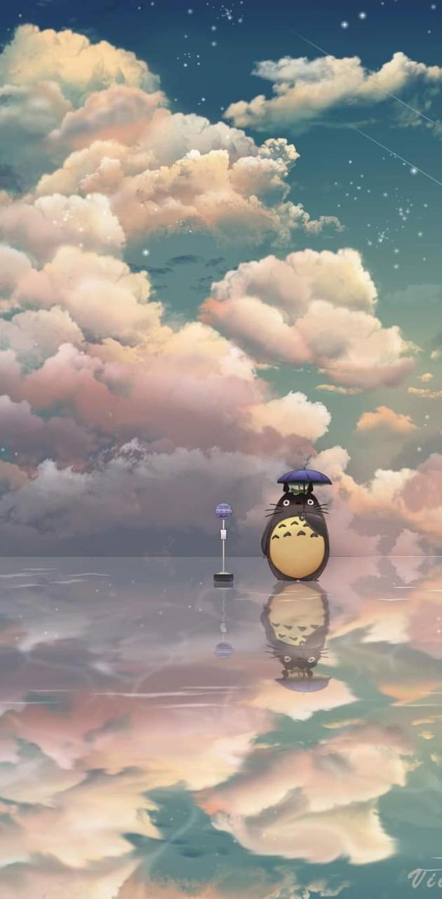 Download Enjoy the beauty of Studio Ghibli on your iPhone Wallpaper   Wallpaperscom