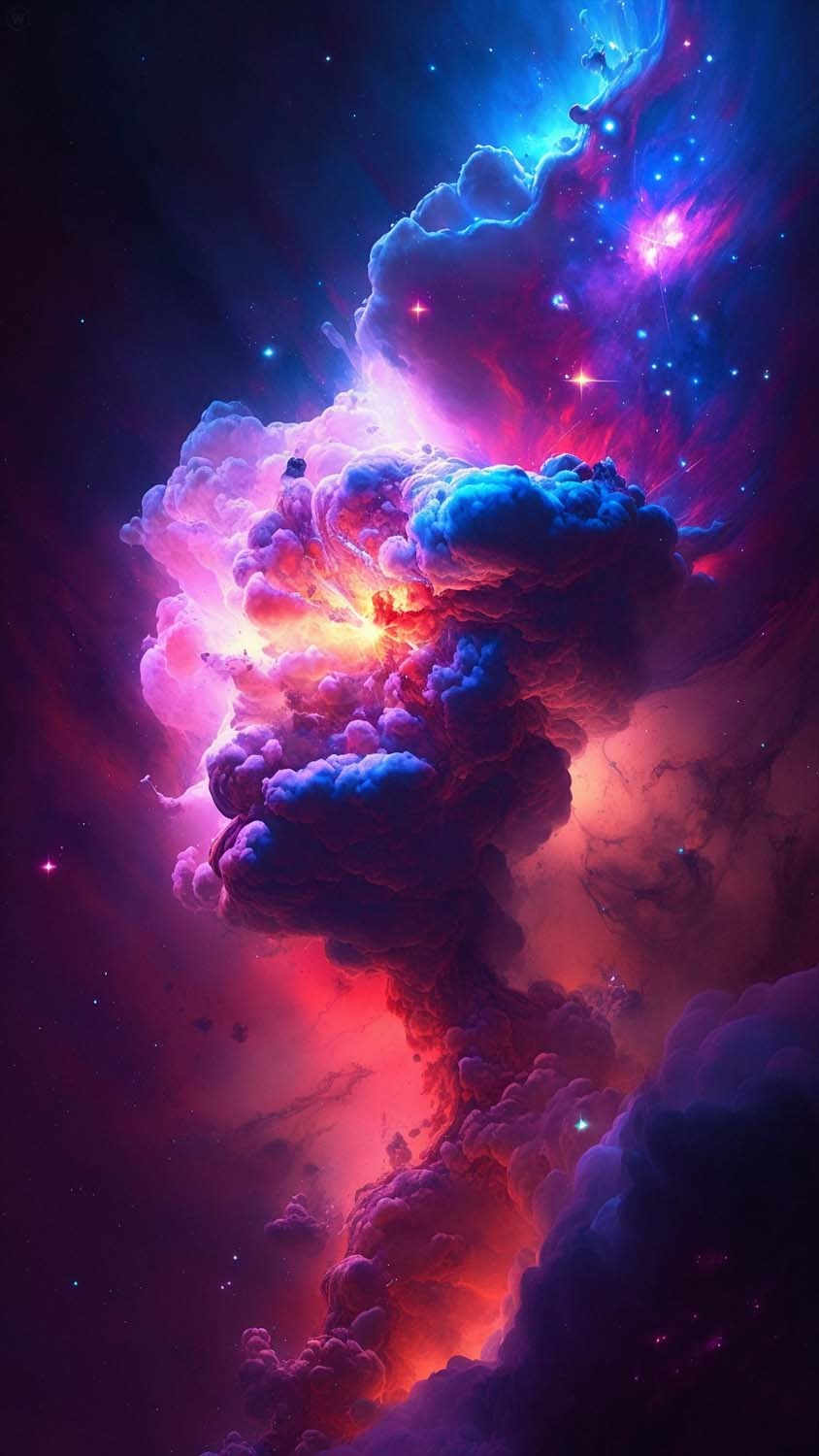 Purple Galaxy Wallpaper Hd Space Nebula Iphone Plus Wallpaper Hd Wallpapers  For Iphone  แฟนไทย