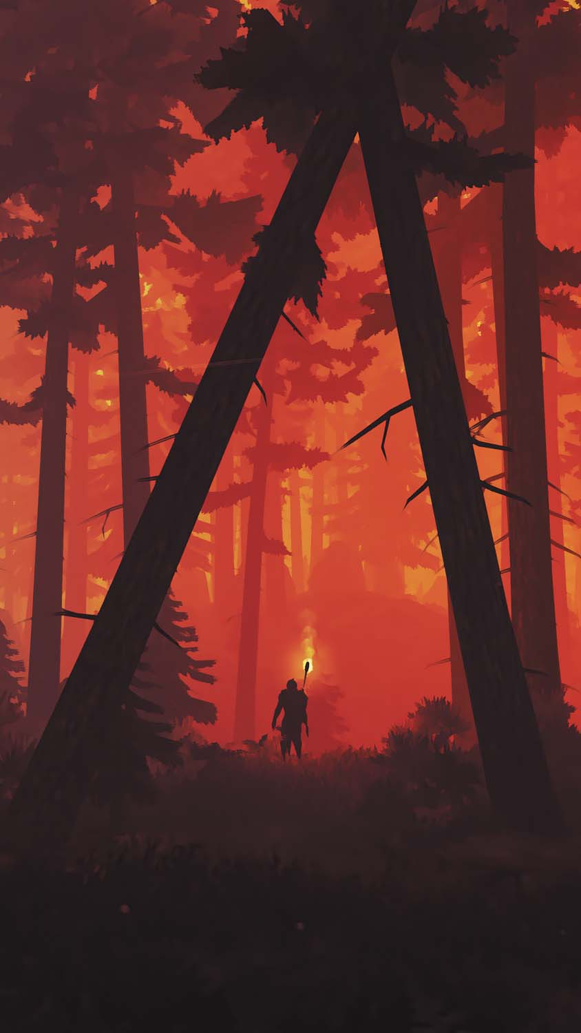 Forest Fire IPhone Wallpaper HD  IPhone Wallpapers