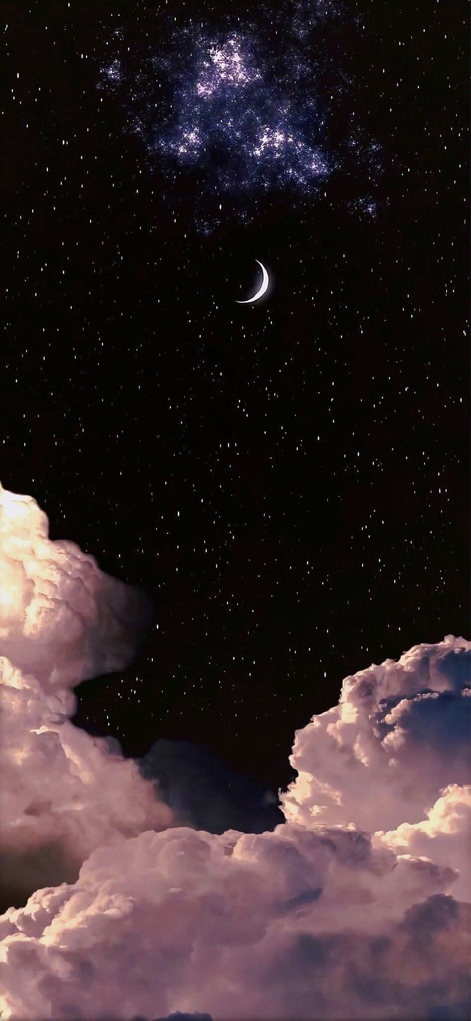 Billions Stars in The Night Sky 4K wallpaper download