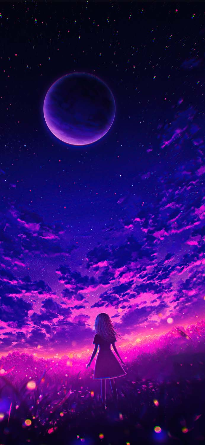 Anime Sky Moon