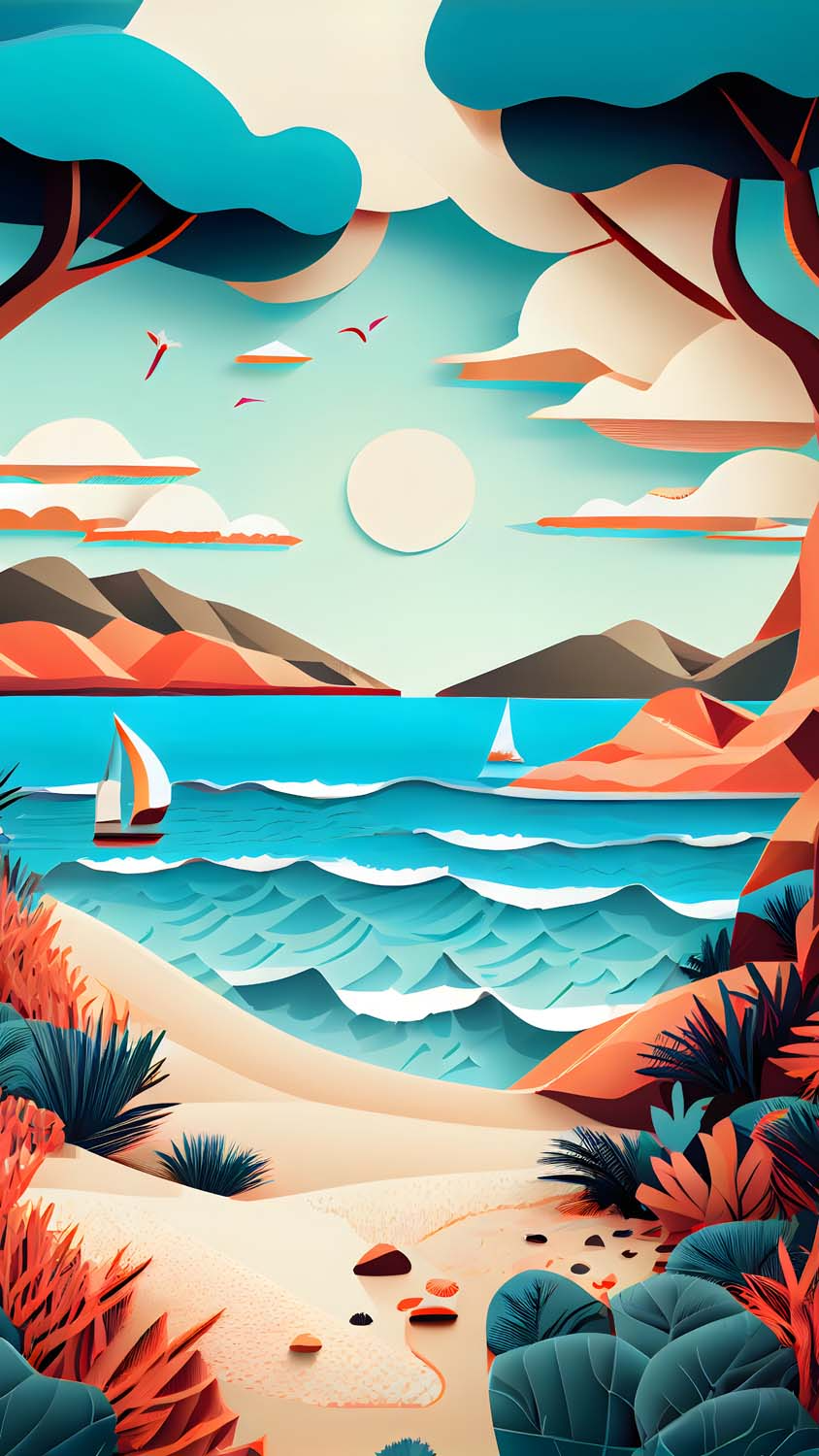 3D Scenery Beach