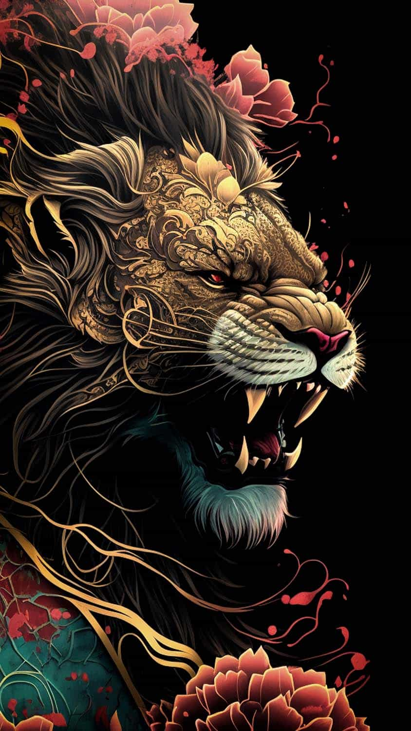 Lion Digital Art