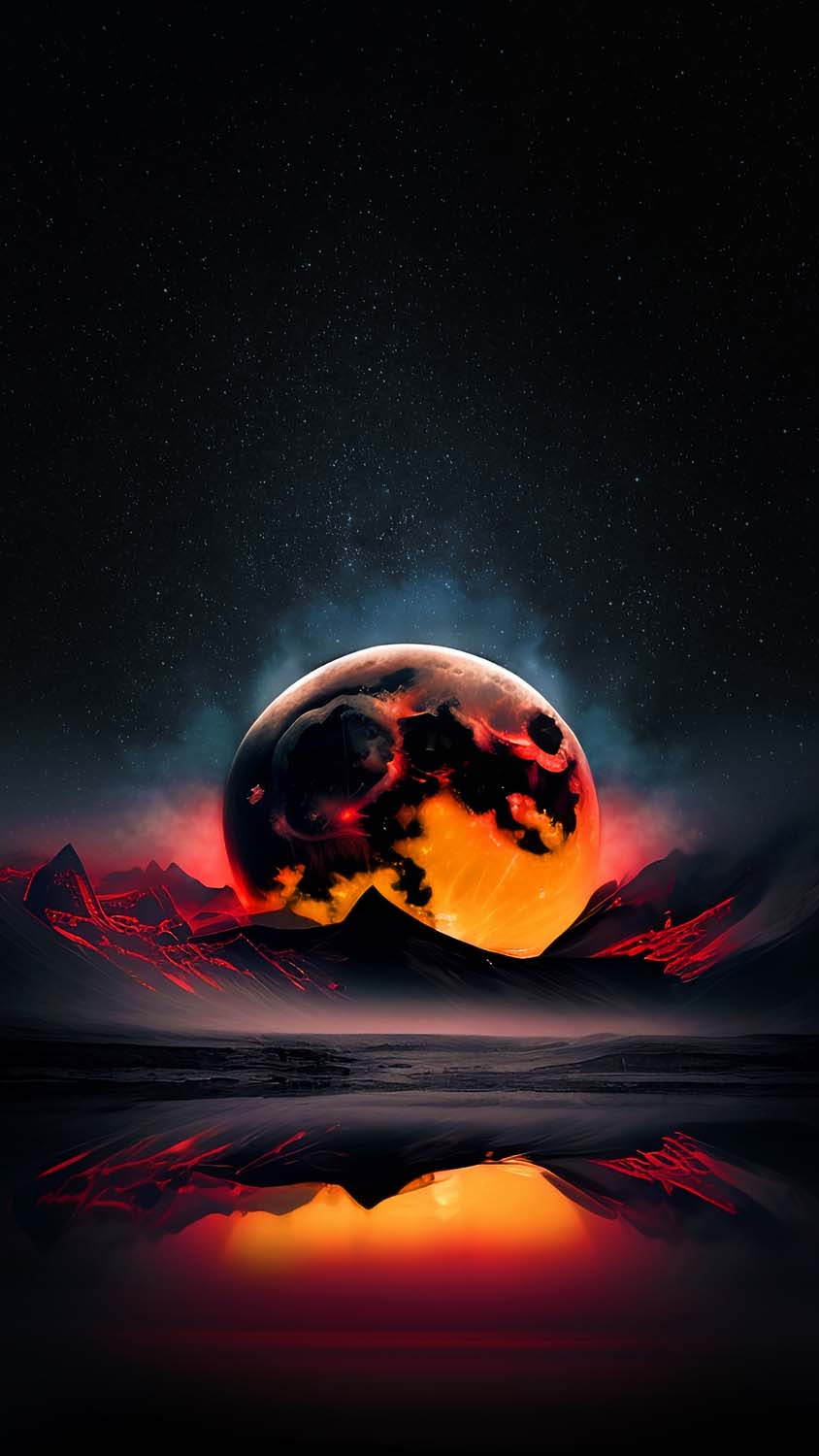 Volcanic Moon