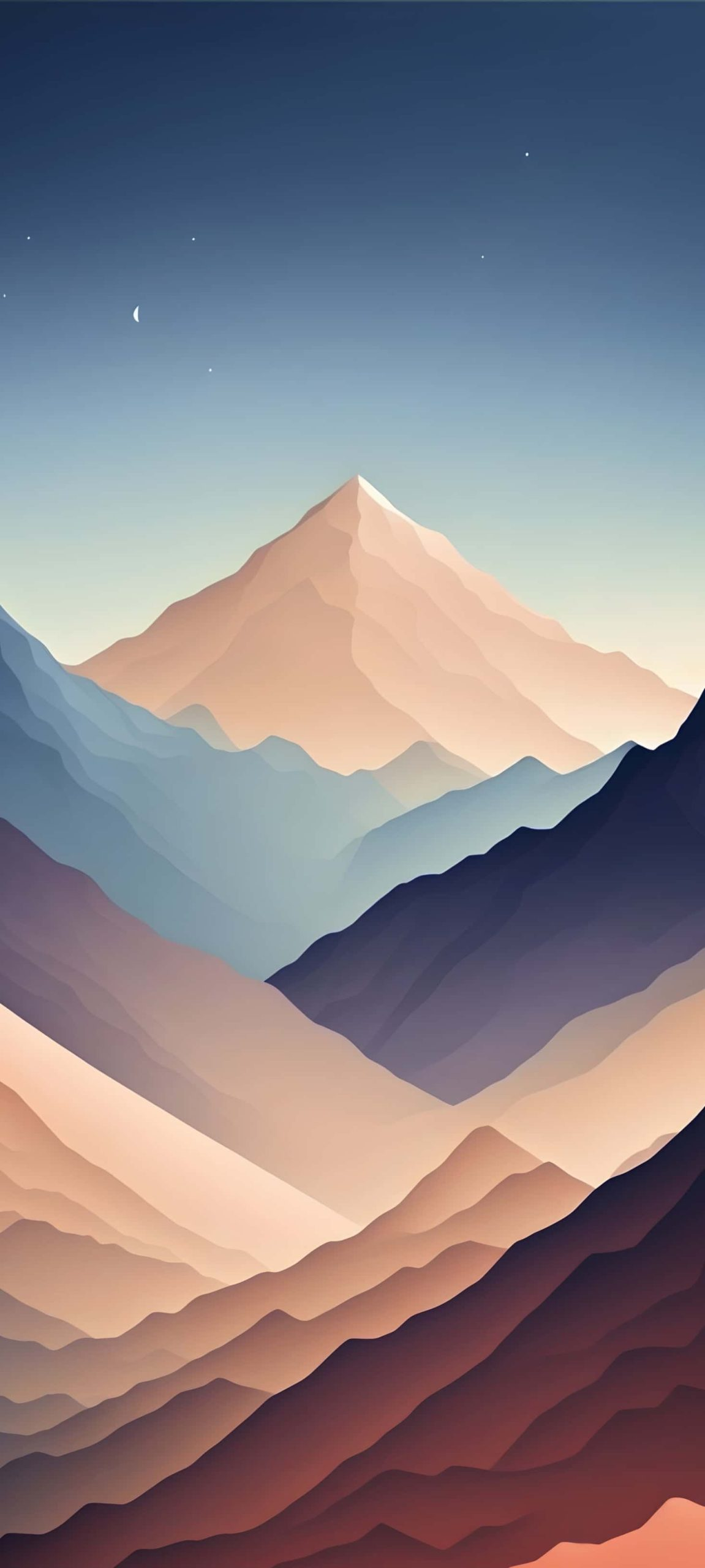 Mountains Minimal IPhone Wallpaper HD Scaled  IPhone Wallpapers