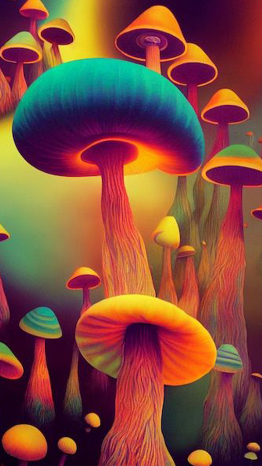 glowing mushroom Live Wallpaper  free download