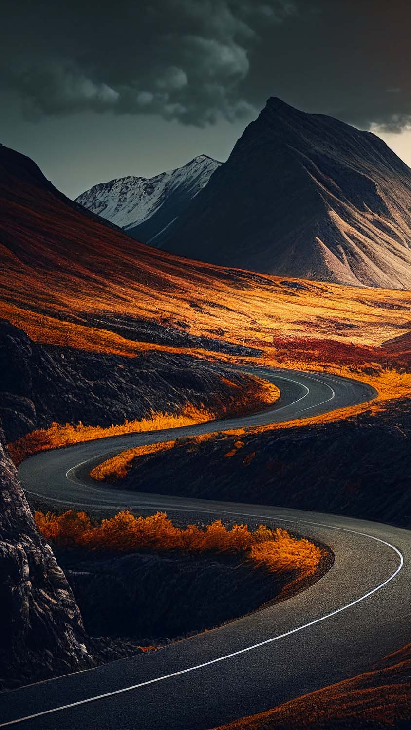 Wallpaper ID: 278825 / a highway road that is winding through the forest  and mountainside, highway road 4k wallpaper free download