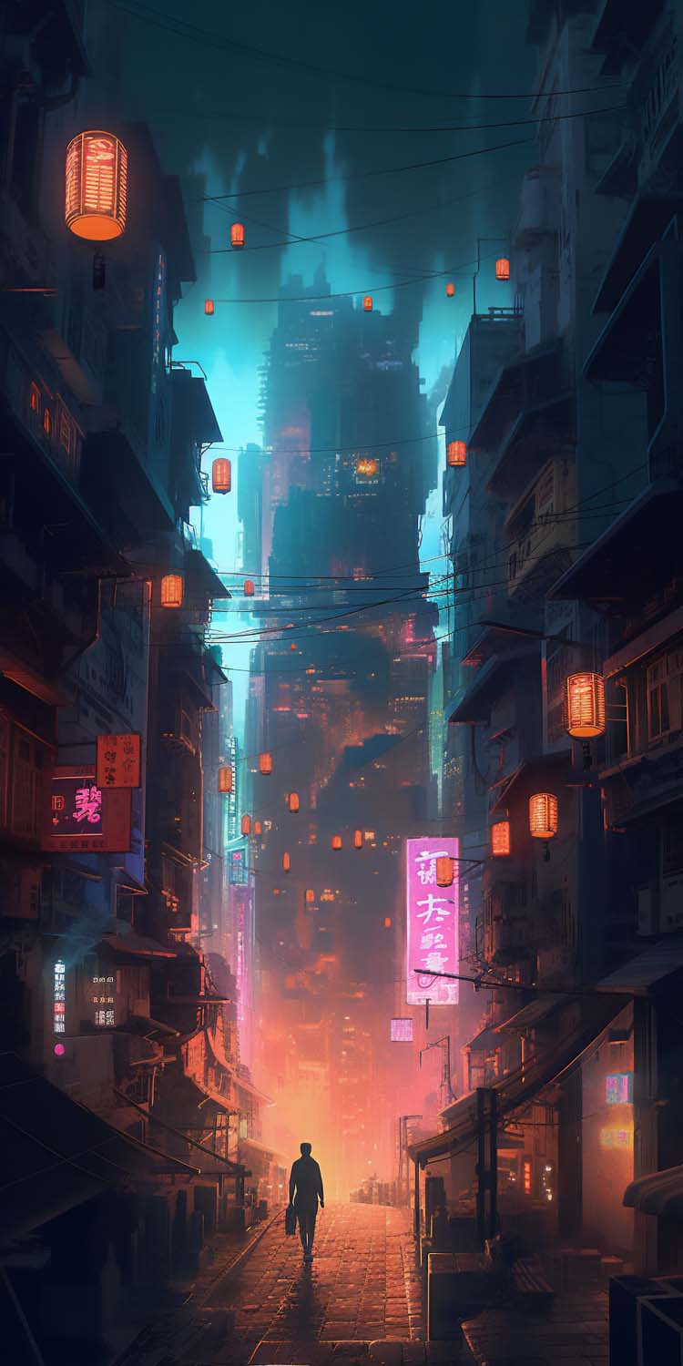 Night Streets Cyberpunk