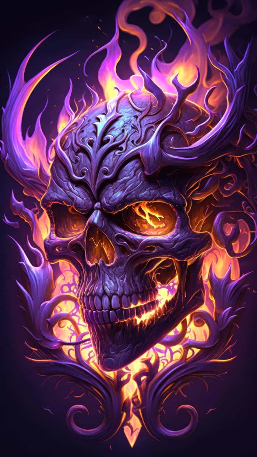 Evil Skull Wallpaper (72+ images)