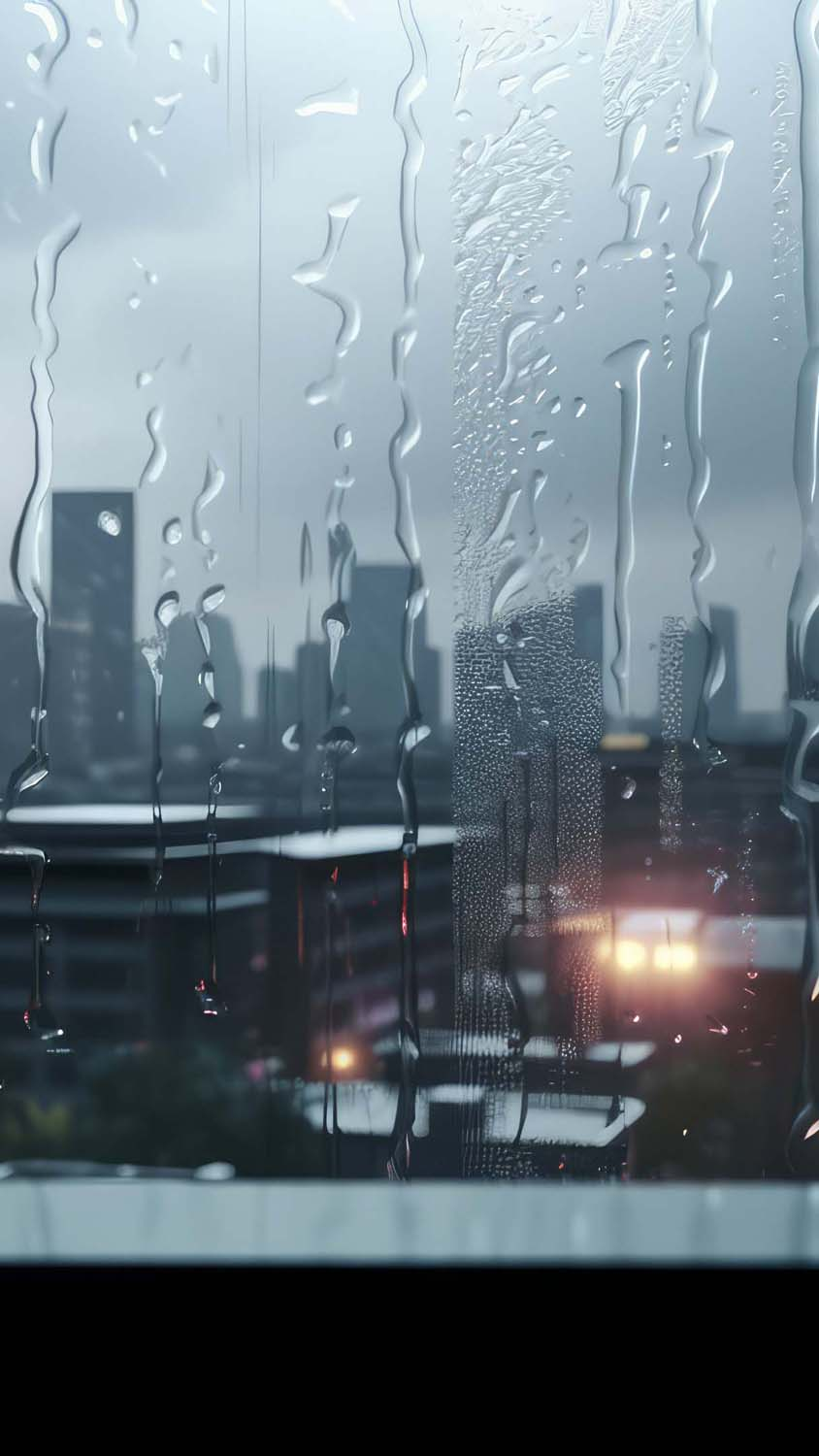 Rain Glass City