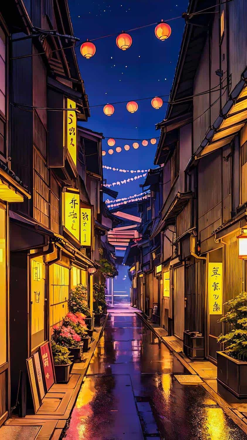 Streets Of Old Japan