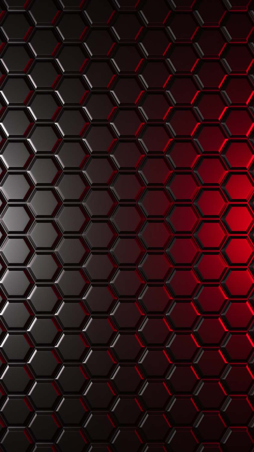 Dark hexagon wallpaper or background  3d render Stock Photo  Adobe Stock