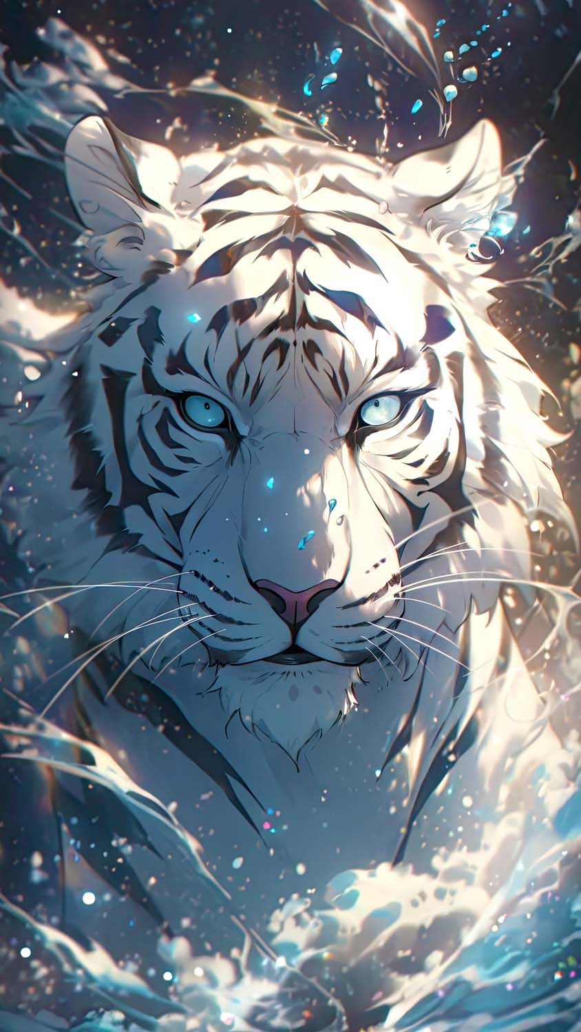 Premium Photo | Fierce Animation Unleashing the Anime Tiger's Full Speed  Rage