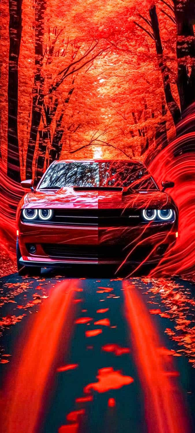 Download iPhone X Car 2018 Dodge Challenger Wallpaper  Wallpaperscom