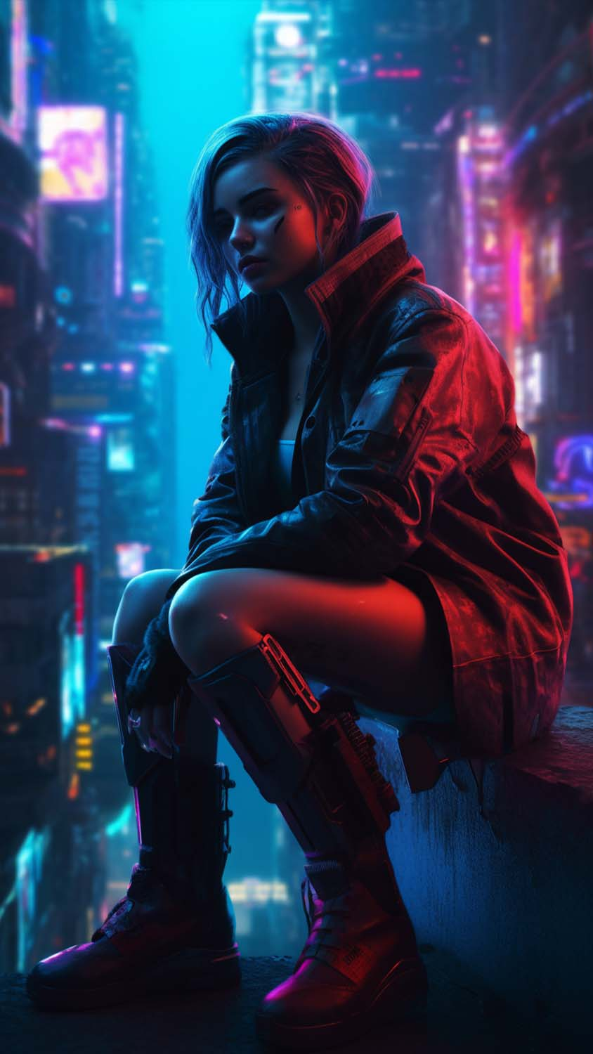 Cool Cyberpunk Cyborg Girl Wallpaper HD Games 4K Wallpapers Images and  Background  Wallpapers Den