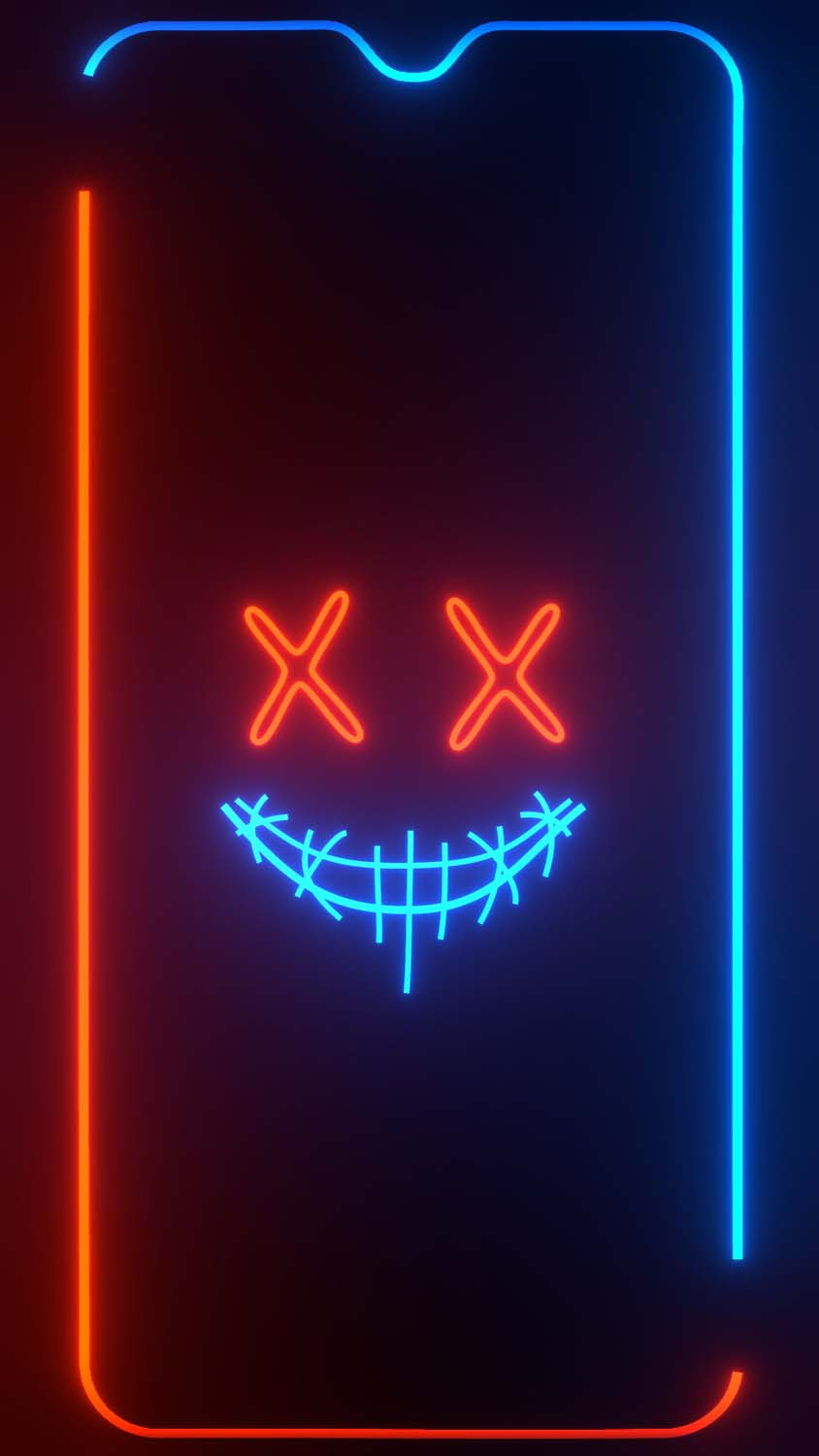 Neon Face Wallpaper  IPhone Wallpapers