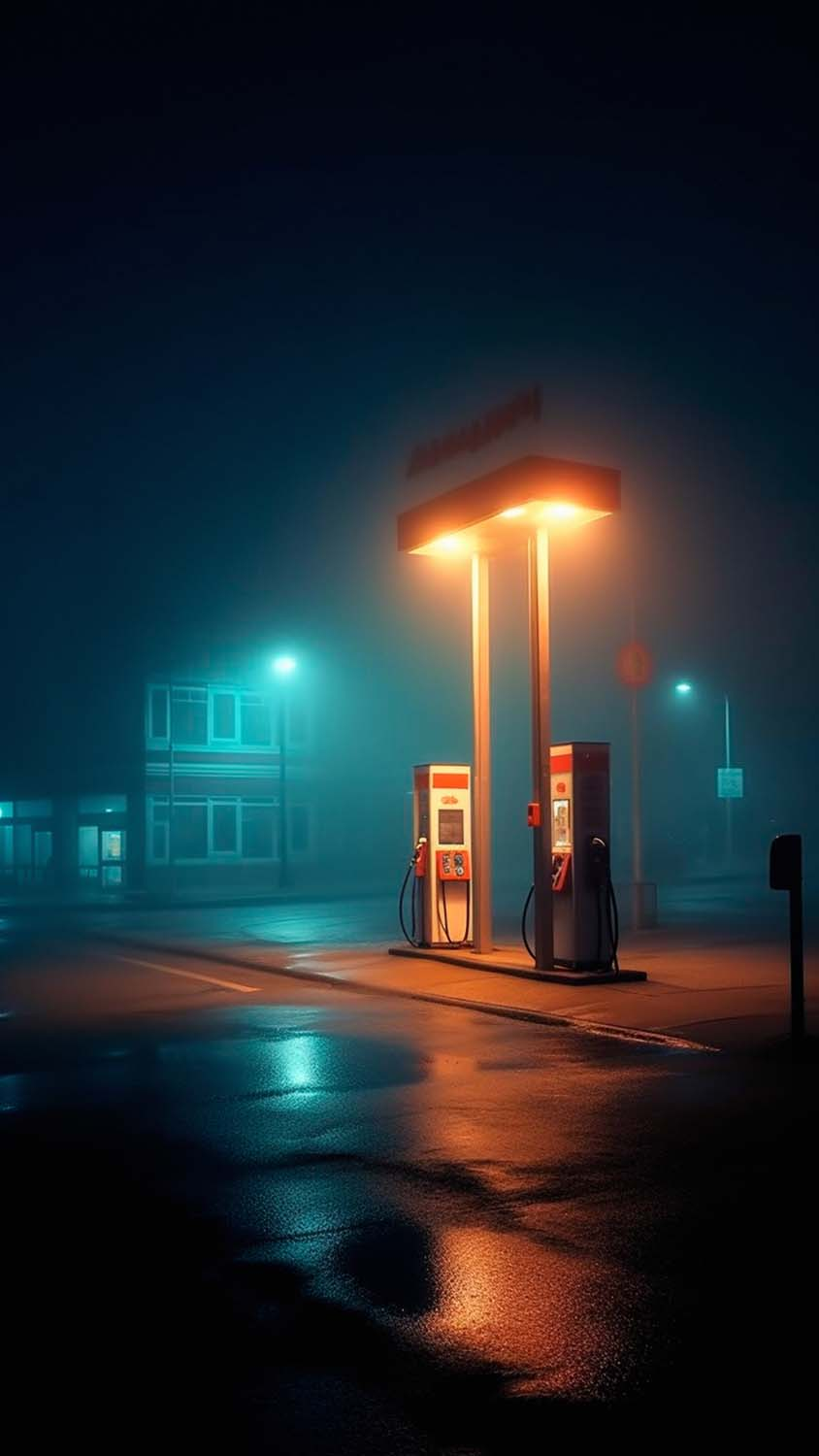Gas Station   iPhone Wallpapers