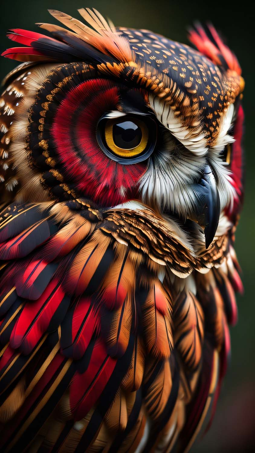 Owl Close Up