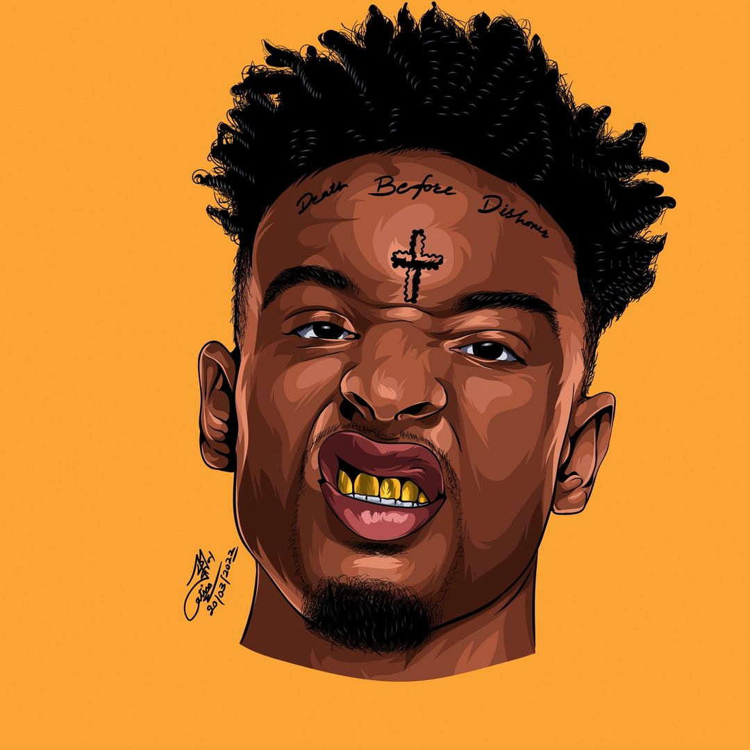 21 Savage Wallpaper  Download to your mobile from PHONEKY