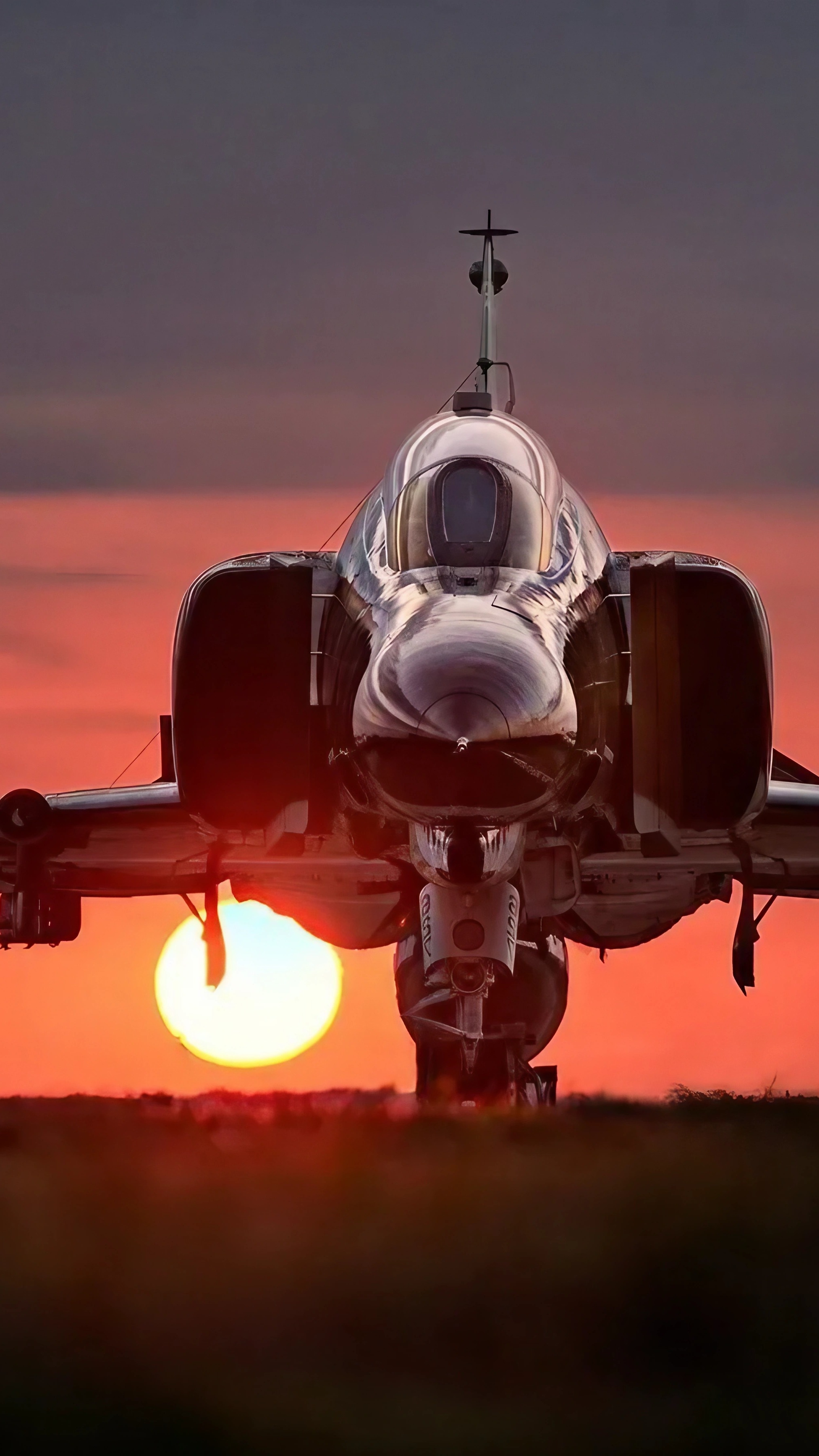 Fighter Plane - Sunset