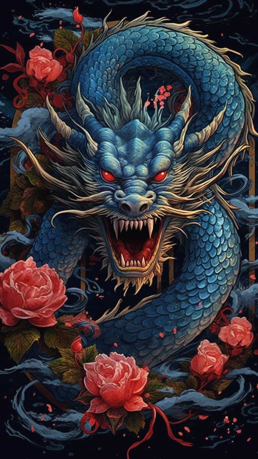 iphone 5 dragon wallpaper