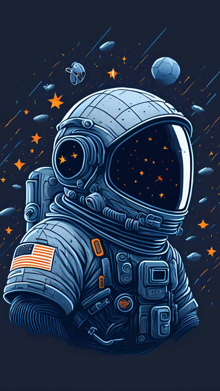 Astronaut Digital Art 4K Wallpaper iPhone HD Phone 6091k