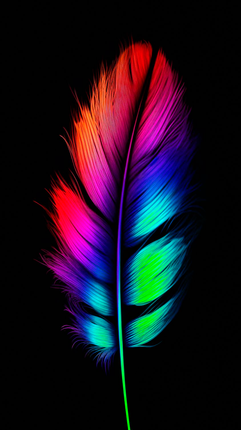 Super Retina XDR OLED Feather iPhone Wallpaper 4K  iPhone Wallpapers