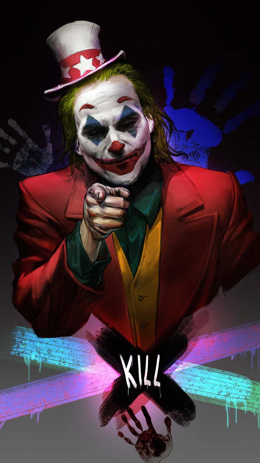 Joker x Uncle Sam iPhone Wallpaper 4K  iPhone Wallpapers